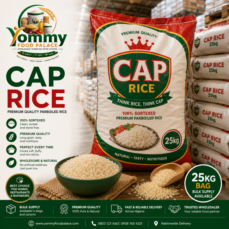 Cap rice 25kg